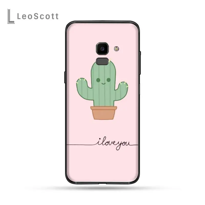 

Cactus Plants Fashion Phone Case For Samsung Galaxy J2 J4 J5 J6 J7 J8 2016 2017 2018 Prime Pro plus Neo duo
