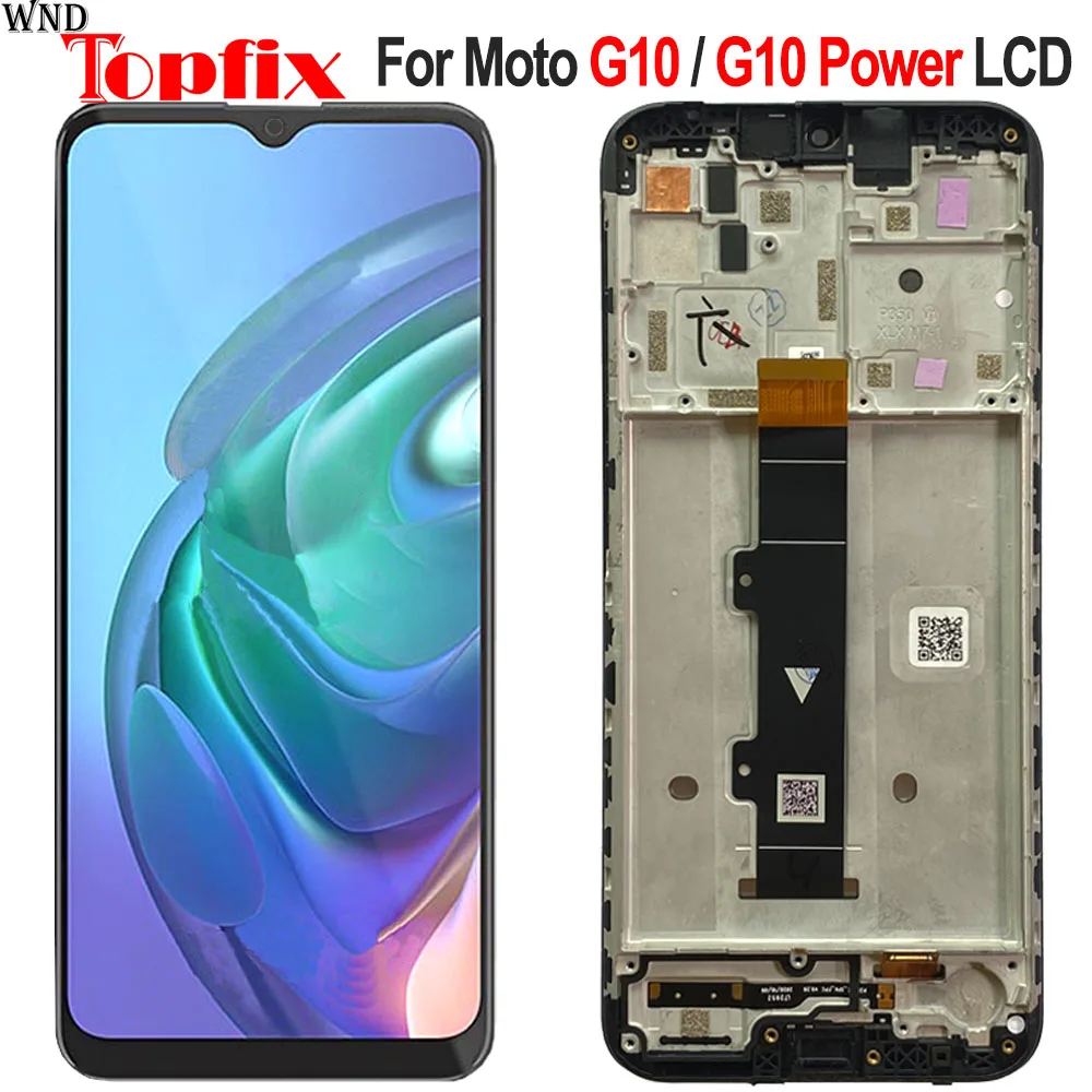 

6.5" LCD For Motorola Moto G10 Power LCD Display Touch Screen Digiziter Assembly For Moto G10 LCD XT2127-2 Display