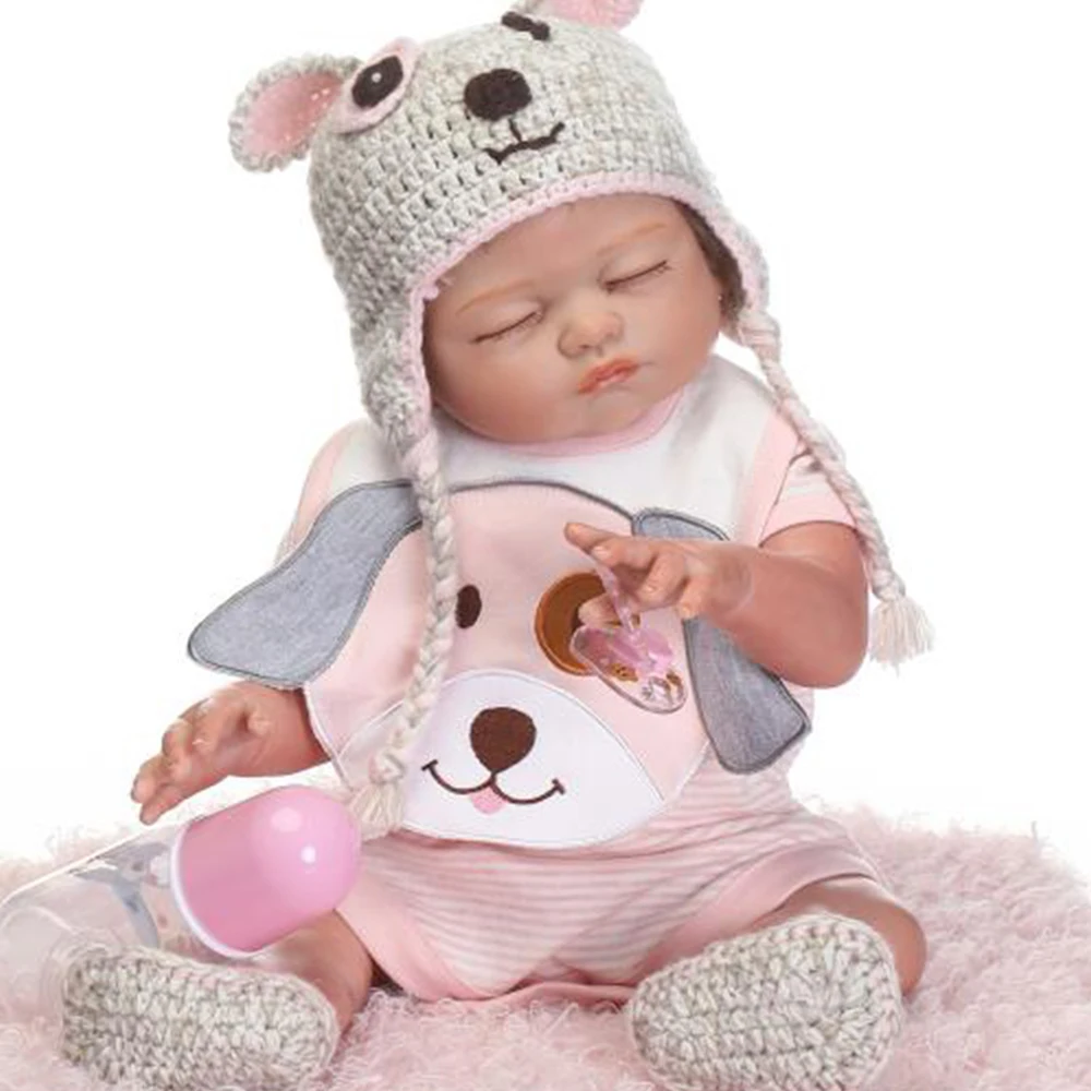 

NPK 20 "полный силиконовый корпус, настоящая кукла новорожденного ребенка, лучший рождественский подарок, новорожденный мальчик, девочка, нов...