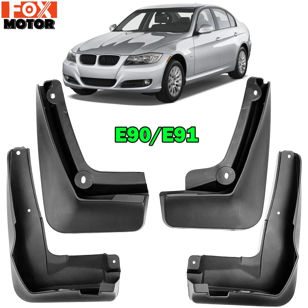 Передние задние брызговики для BMW 3 серии E90 E91 седан Touring 2008 - 2012 Брызговики 2009 2010 2011