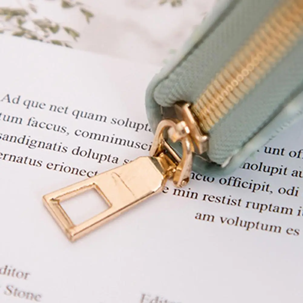 

HOT SALES 2021 Women Fashion Long Zipper Marble Wallet Purse Clutch Key Card Phone Money Bag