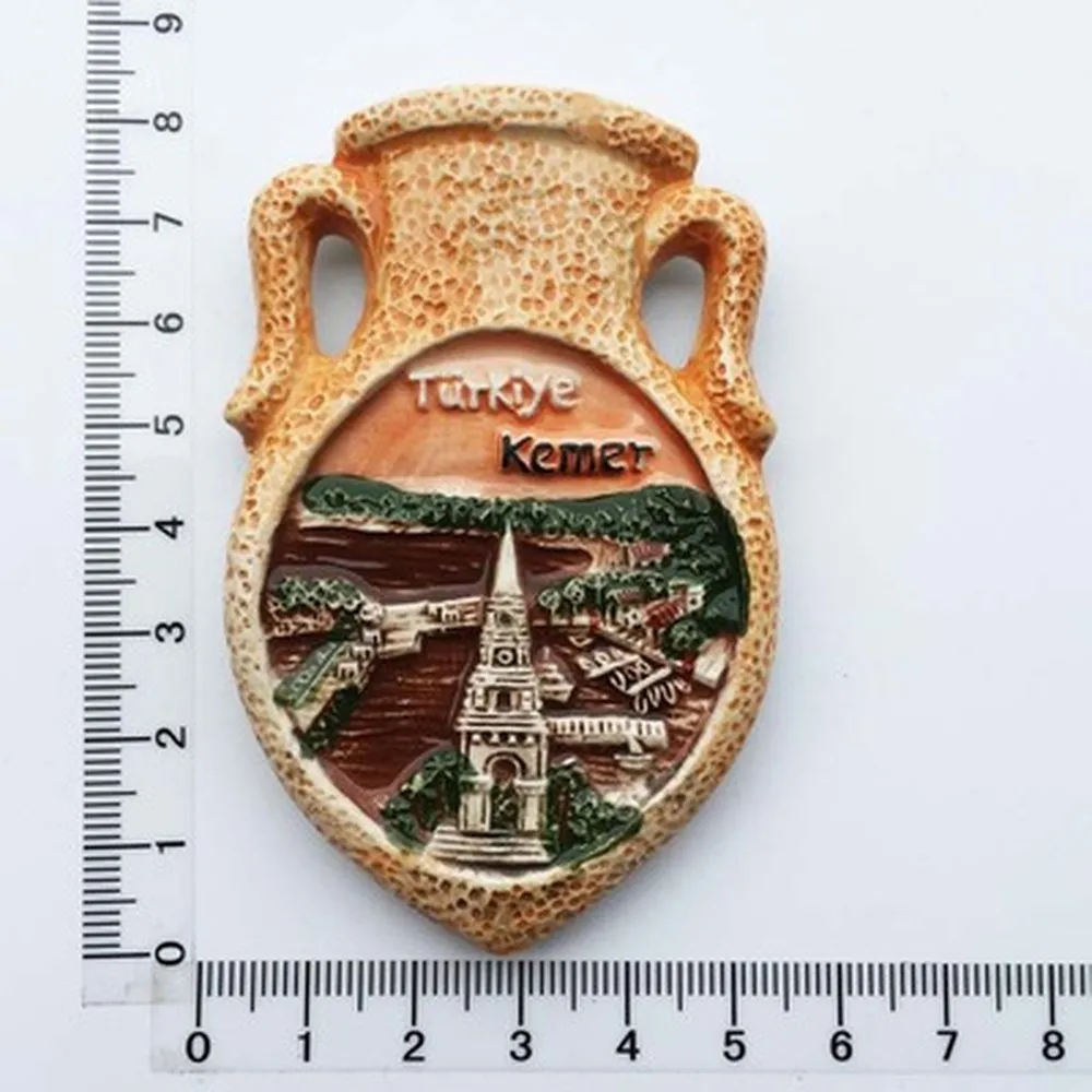 Магнитный сувенир на холодильник BABELEM Кипр Греция Афины крет Албания крецзе