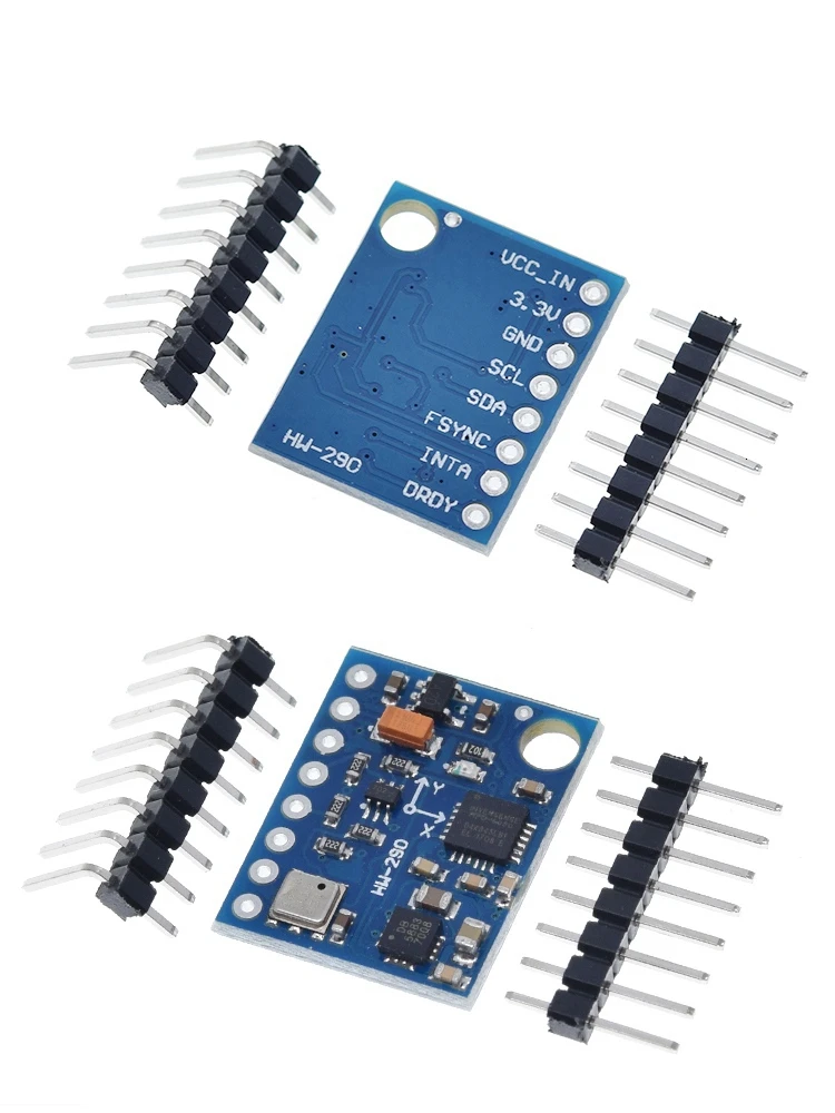 Модуль TZT Φ 10DOF MPU6050 HMC5883L BMP180 GY87 модуль датчика для Arduino | Электронные компоненты и