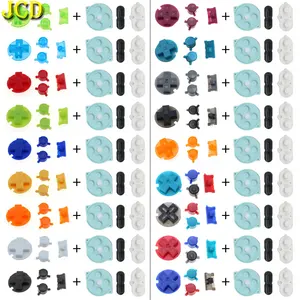 JCD для Nintend Gameboy карманные фотокнопки A B D колодки кнопки включения выключения клавиатуры для GBP