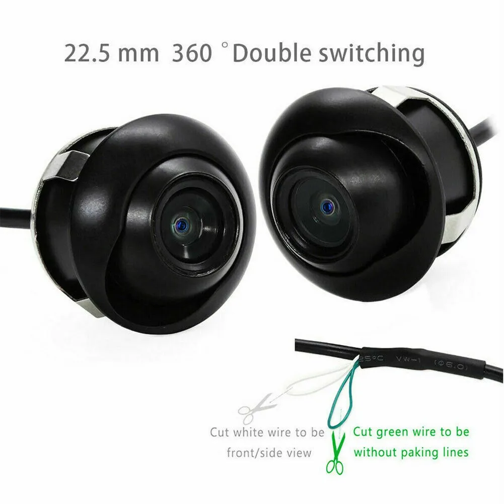 

Cam Car Camera Kit Camera DC 12V Night Vision Parking Reversing Rotating