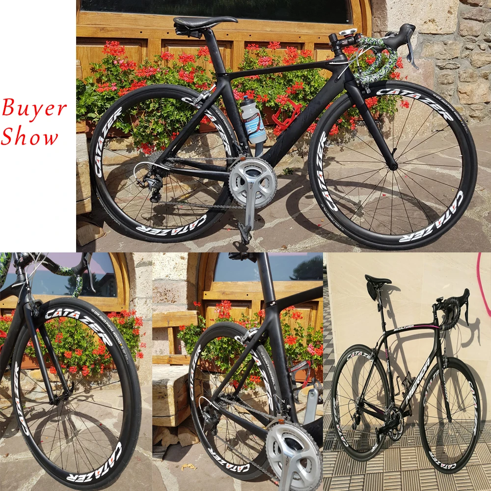 2018 Carbon Fiber Bicycle Wheelset AS511SB FS522SB Hub 23/25 Width 38mm 50mm 60mm 88mm Depth Clincher Tubular Road Bike Wheels | Спорт и