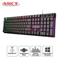gaming keyboard wired gaming mouse kit 104 keycaps with rgb backlight russian keyboard gamer ergonomic mause for pc laptop