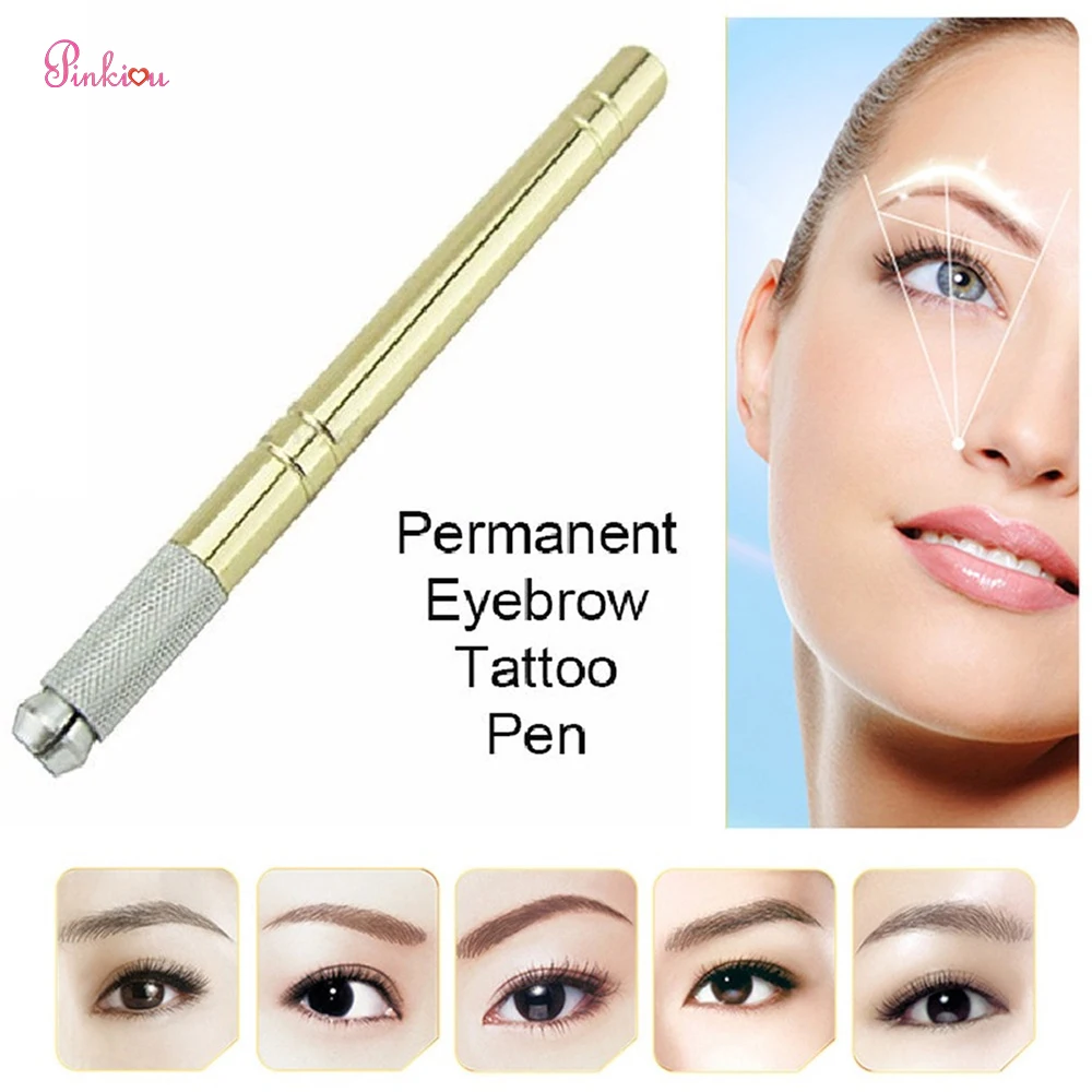 Ручная 3d ручка для микроблейдинга искусственная косметика татуажа естественных