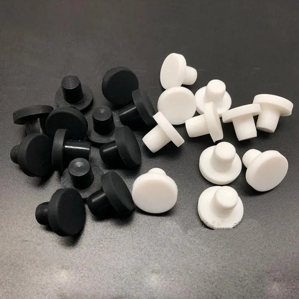 

Bore 2mm-50mm Round Solid Silicone Rubber Seal Hole Plugs Blanking End Caps Seal T Type Stopper