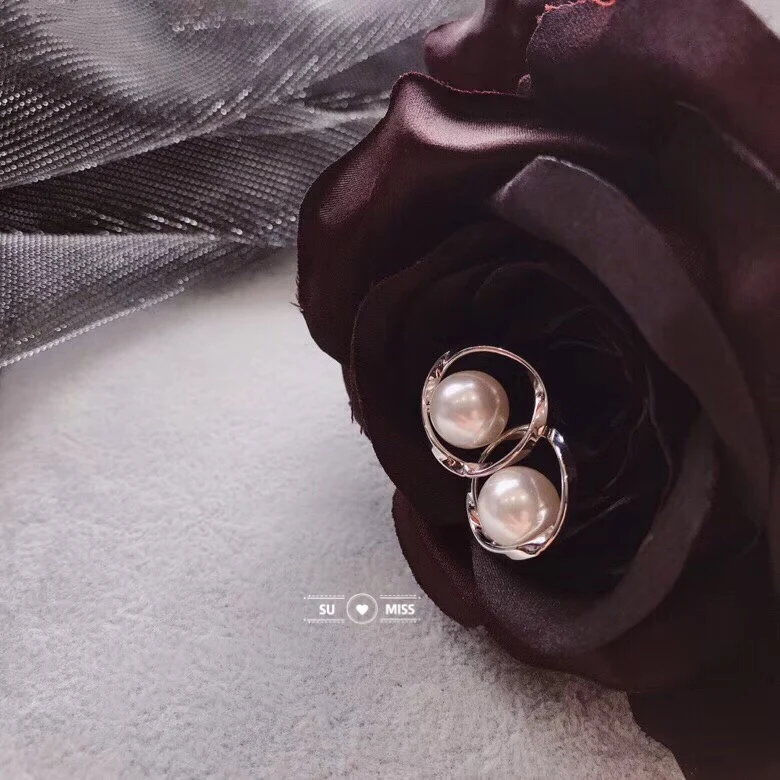 Женские серьги-гвоздики с искусственным жемчугом | Украшения и аксессуары