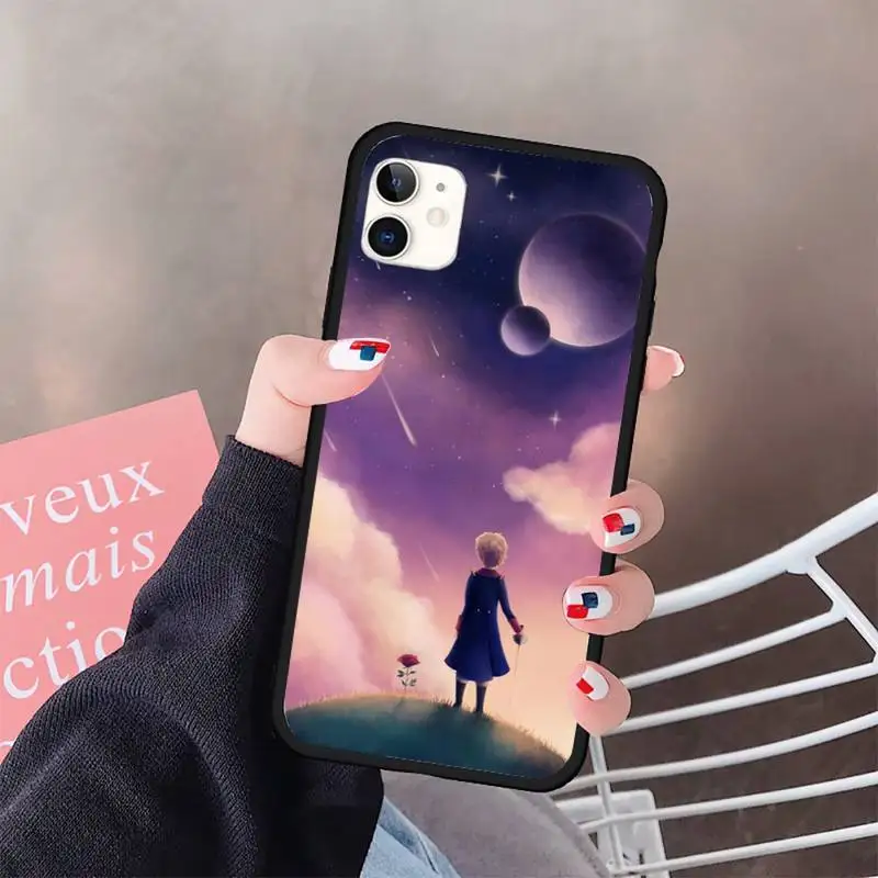 

Lovely cartoon little prince Phone Case for iPhone 11 12 pro XS MAX 8 7 6 6S Plus X 5S SE 2020 XR