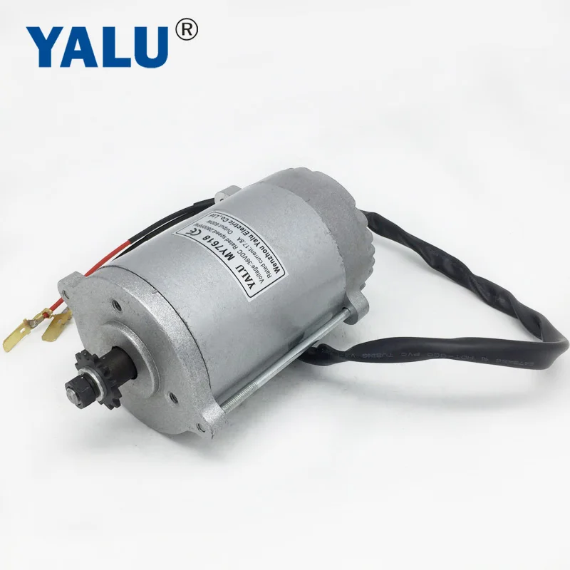 Комплект для переоборудования велосипеда YALU MY7618 500 Вт 24 В 36 В|dc motor|36v dc motorscooter motor |