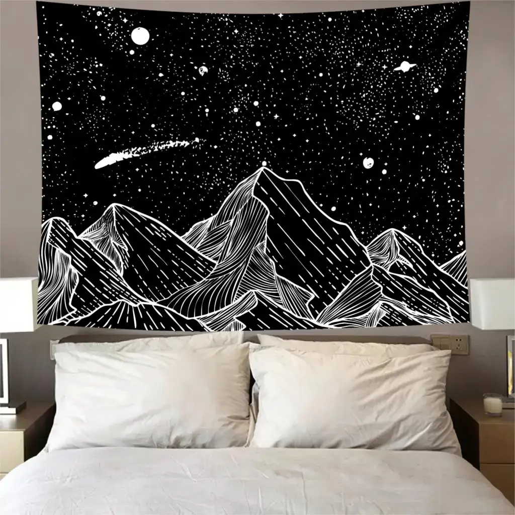 Японский канагава волны печатных висит гобелен КИТ арована олень Тотем Змеи