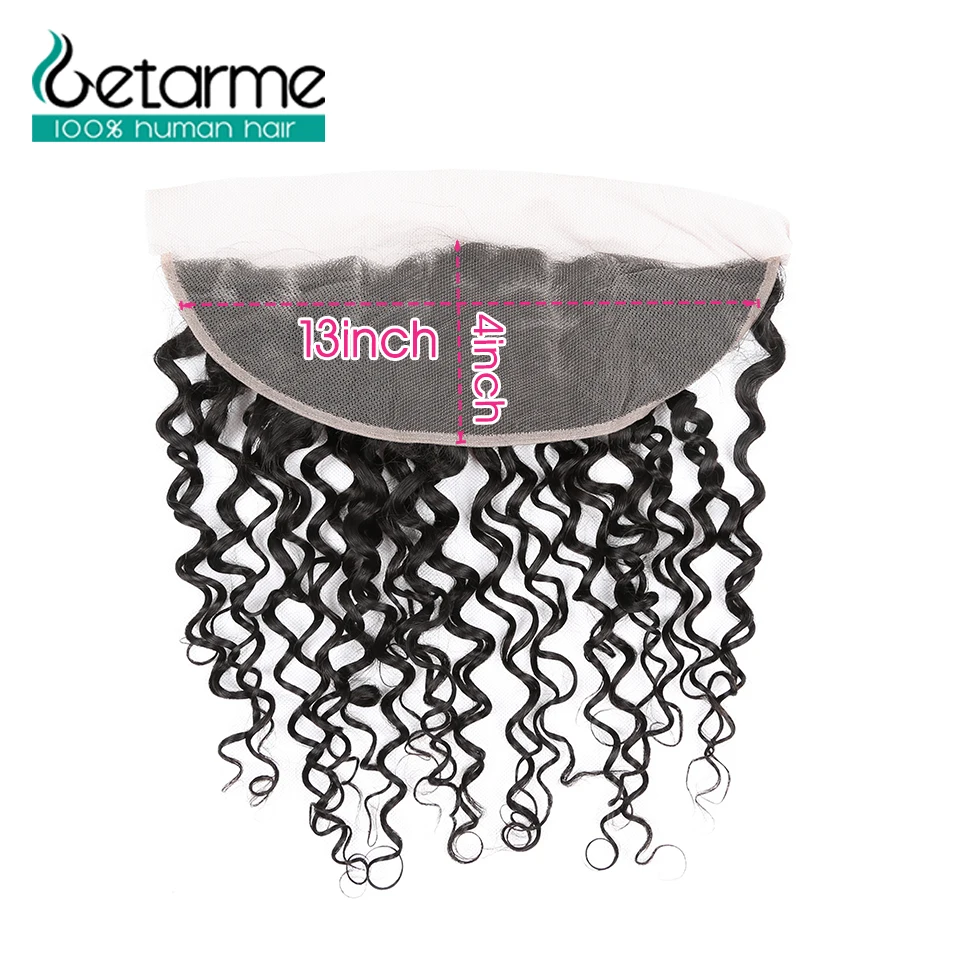 13x4 волнистпряди с фронтальной сеткой 4 бразильские пупряди волос пряжкой