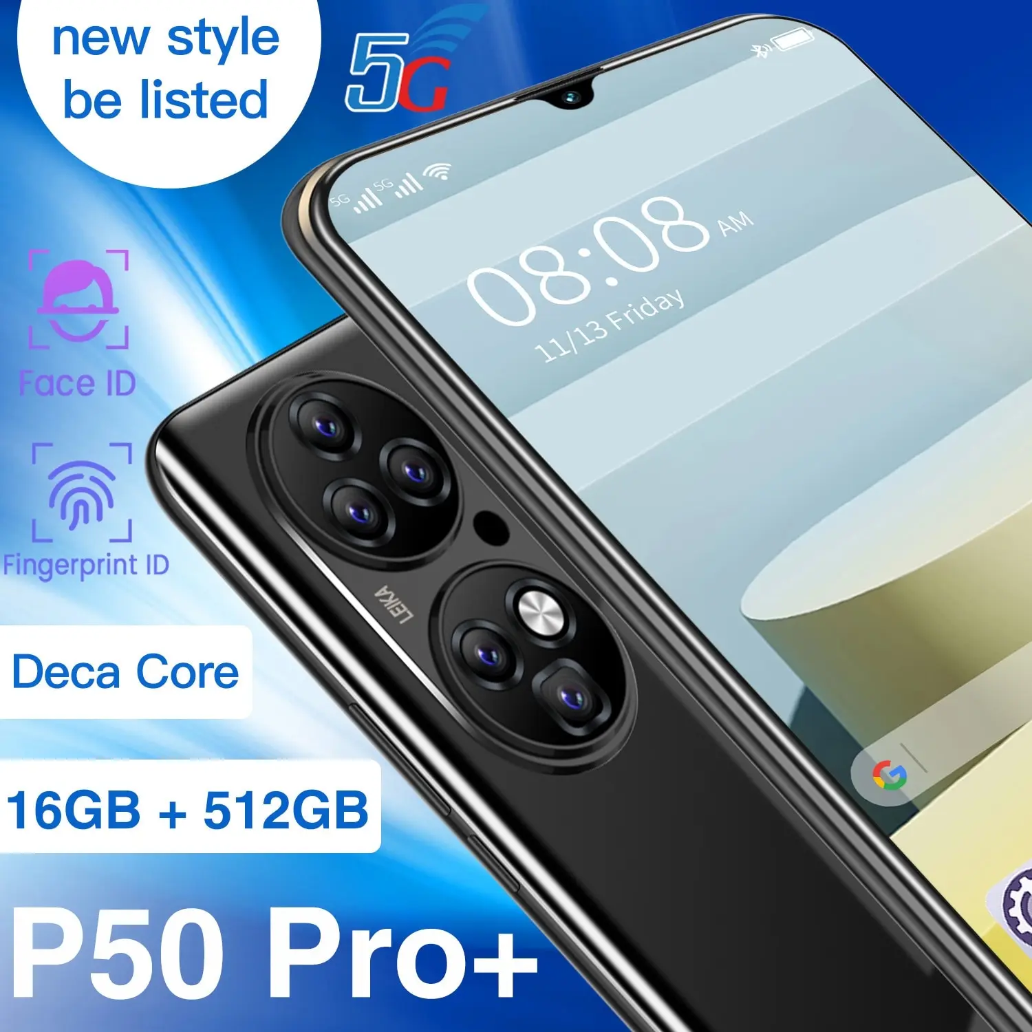 

P50 Pro + 16 + 512 , 6,7 , 32 64 , 5600 , 10 , Android 1440, 3200 *