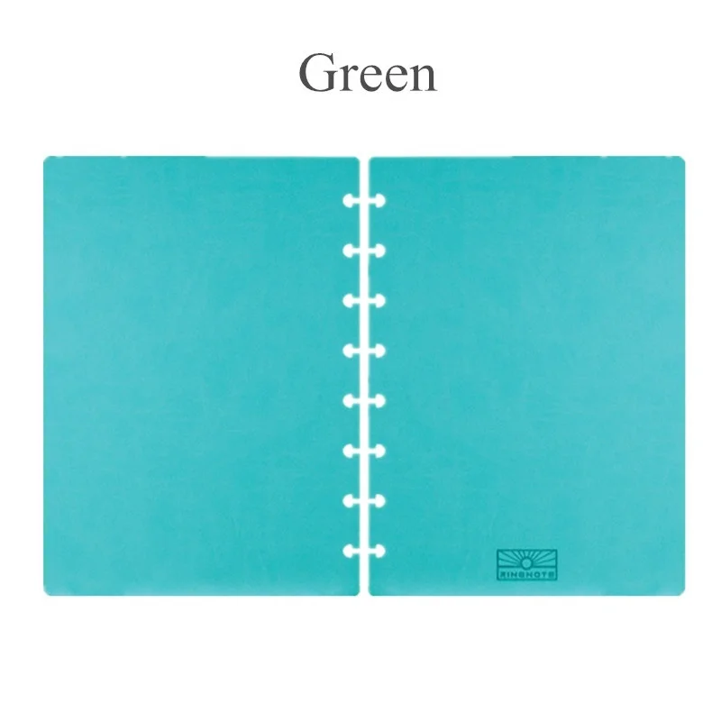 A5 Обложки для ноутбуков с 8 отверстиями грибов ежедневного ежедневника DIY