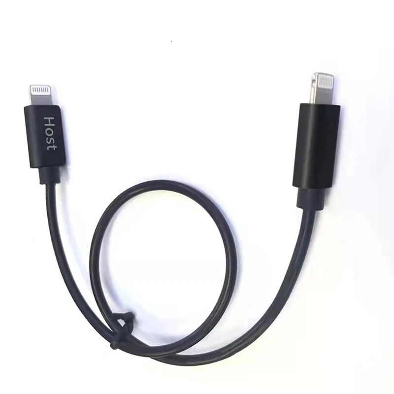 Lightning To Lightning OTG IOS Adapter Line For IPhone IPad Photo Video Wechat Chat Record Data Migration Cable Tools