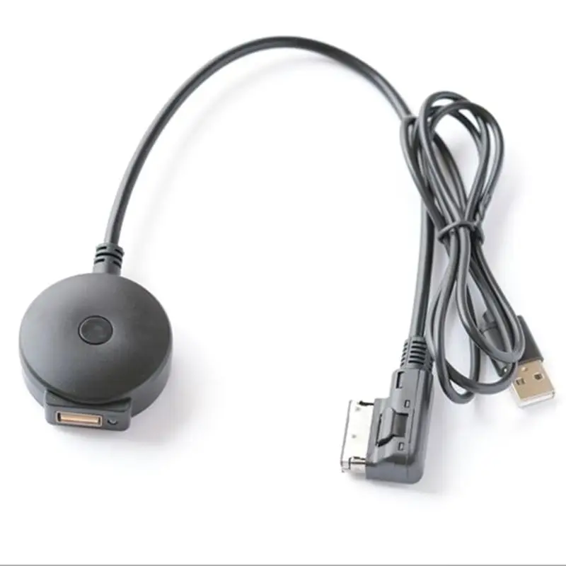 

Автомобильный Кабель-приемник Bluetooth AUX с аудиоадаптером USB, совместимый с VW Audi A4 A5 A6 Q5 Q7 S4 S5, медиа-вход AMI MDI