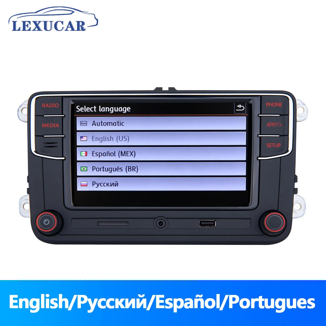 Lexucar RCD330 плюс RCD330G NONAME Android Auto Carplay 6RF 035 187F R340G код 330G для VW Tiguan Golf 5 6 MK5 MK6 Passat Polo