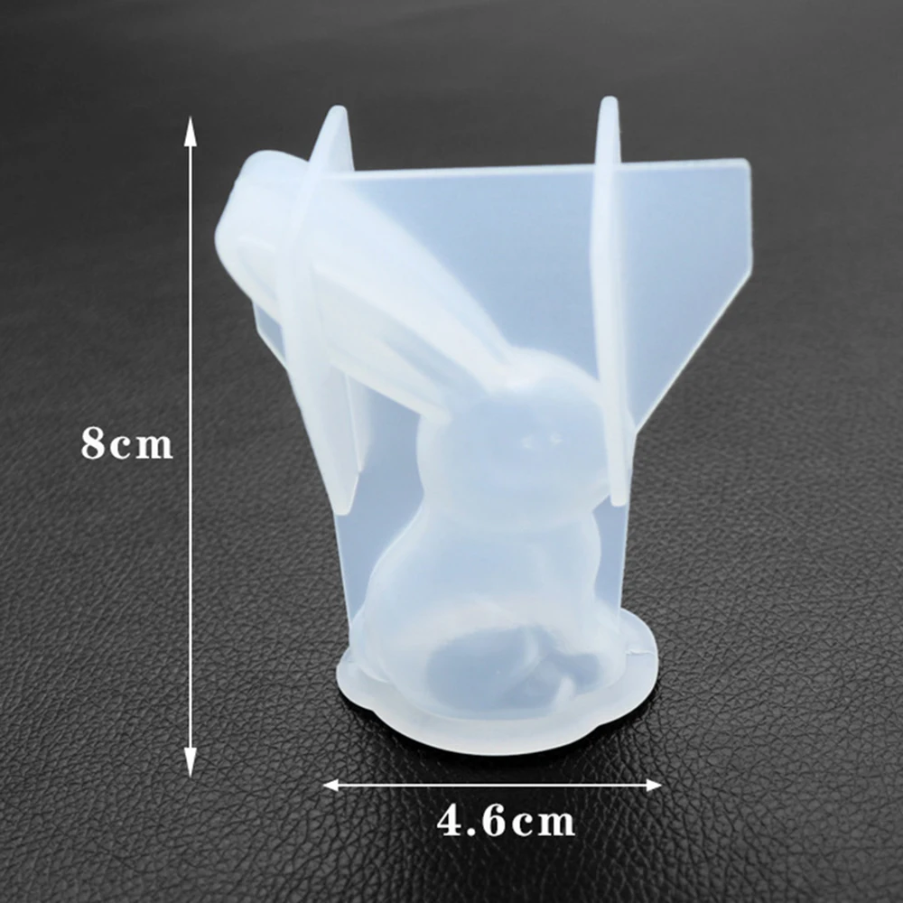 DIY силиконовая форма для изготовления Подвески ювелирных изделий зеркало кролик