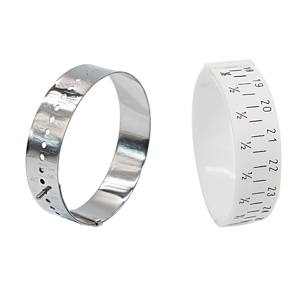 

Bracelet Sizer Gauge Adjustable Bangle Measures 15-25cm Jewelry Making Bracelet Sizing Tools DIY Jewelry Tool