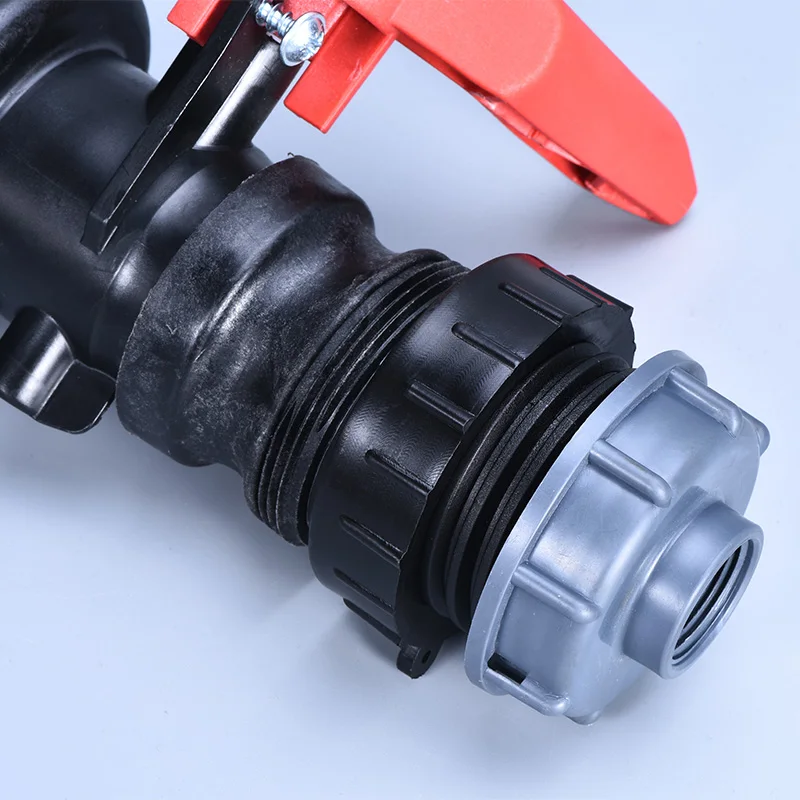 

IBC Tank Adapter for Schutz Valve 62mm Fine thread to 60mm Coarse thread fittings Garden water tank Connector 1Pcs