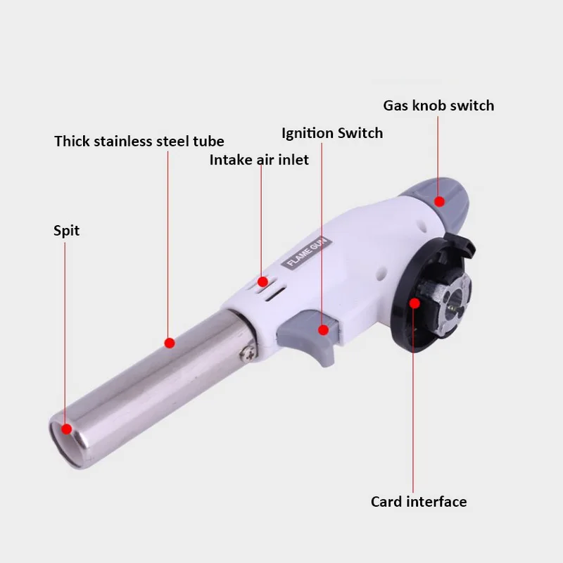 Портативный газовый фонарь 920 для кемпинга газовая сварочная зажигалка с