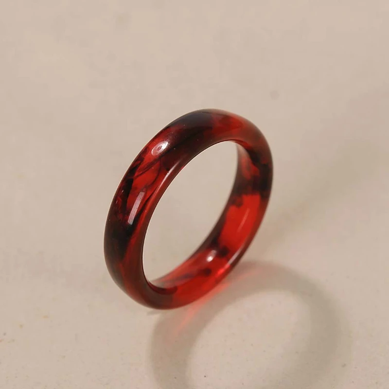 Кольцо на палец женское в Корейском стиле романтическое модное акриловое кольцо