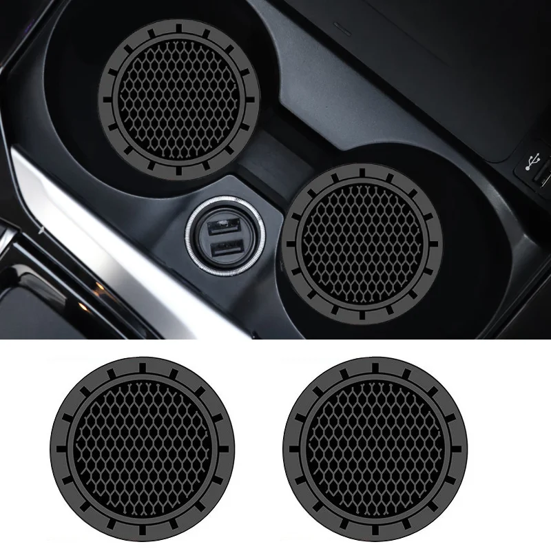 2 шт. автомобильные нескользящие накладки на чашки с водой для автомобилей Mercedes AMG