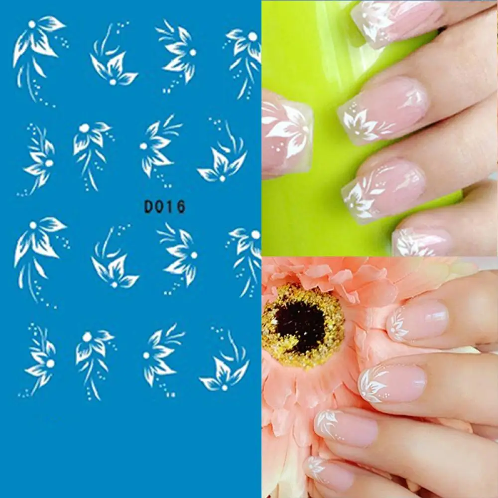 Модный умный наконечник для дизайна ногтей цветок ногтей/кошка наклейка