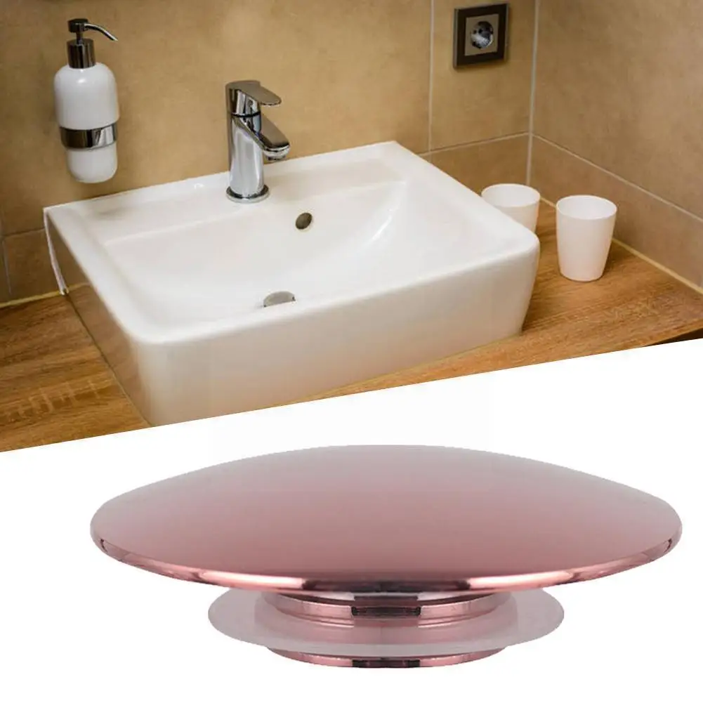 

1Pcs Practical Wash Basin Plug Sink Plug Faucet Hole Seal Anti-leakage Drainage Kitchen Stopper Water Accessories Basin Cov L3F0