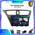 Автомагнитола для Honda CIVIC Hatchback 2012-2017, 2 din, Android 10