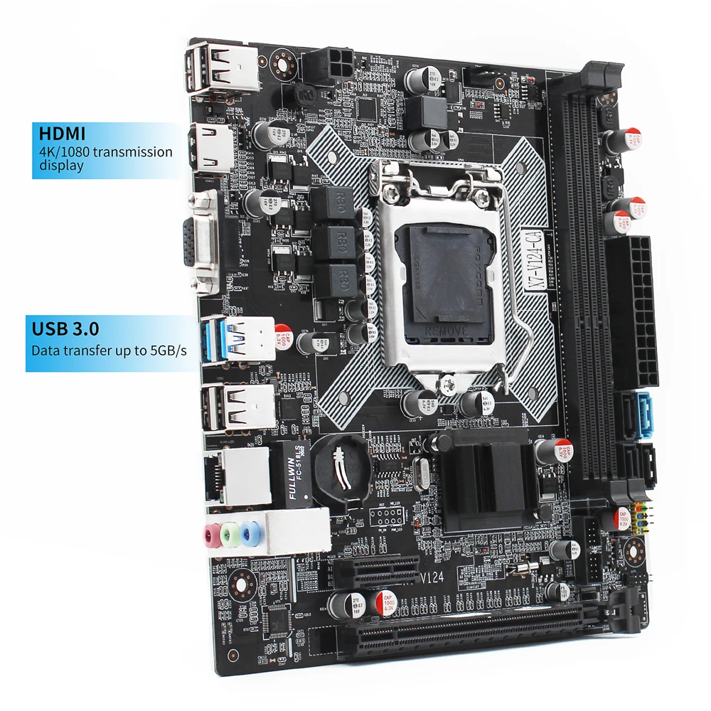 Verkaufen B75 Motherboard LGA 1155 Set Kit Mit Core I5-3570 CPU Unterstützung 16GB(2*8) DDR3 Ram Speicher X7-V124
