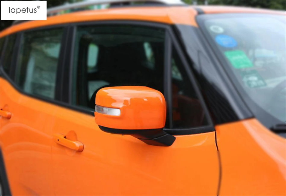 Lapetus аксессуары для Jeep Renegade- внешняя дверь зеркало заднего вида украшение протектор Литье В Оболочковые Формы крышка комплект отделка
