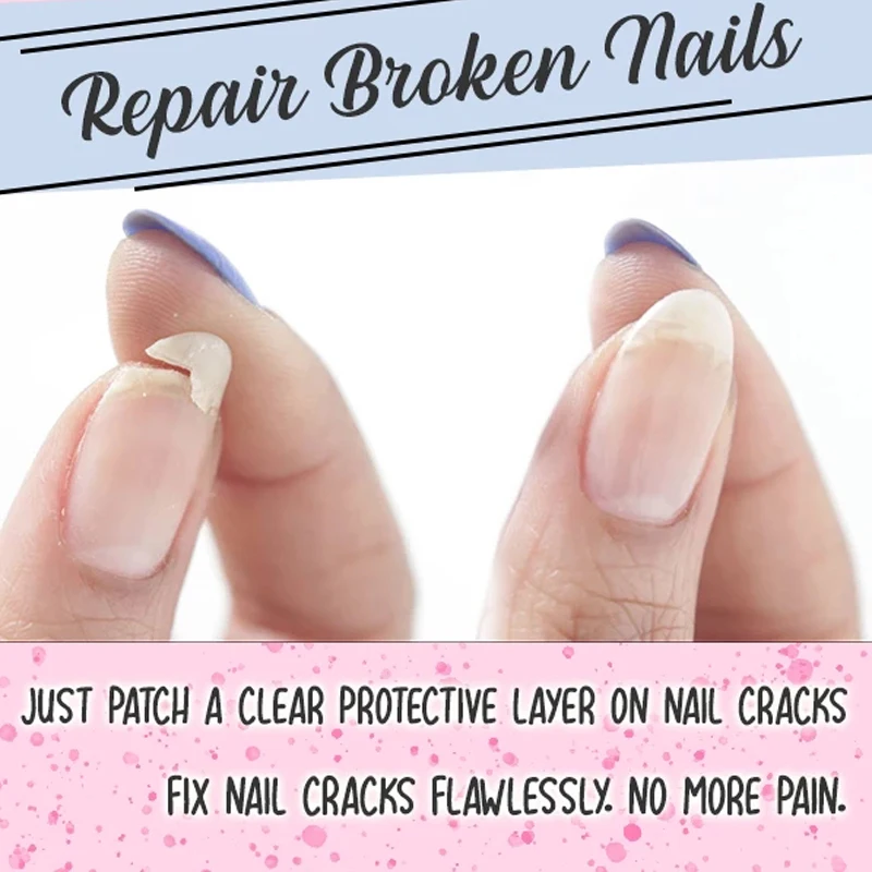 Волоконно-треснутый гель для ремонта ногтей наращивание УФ-гель лак сломанный