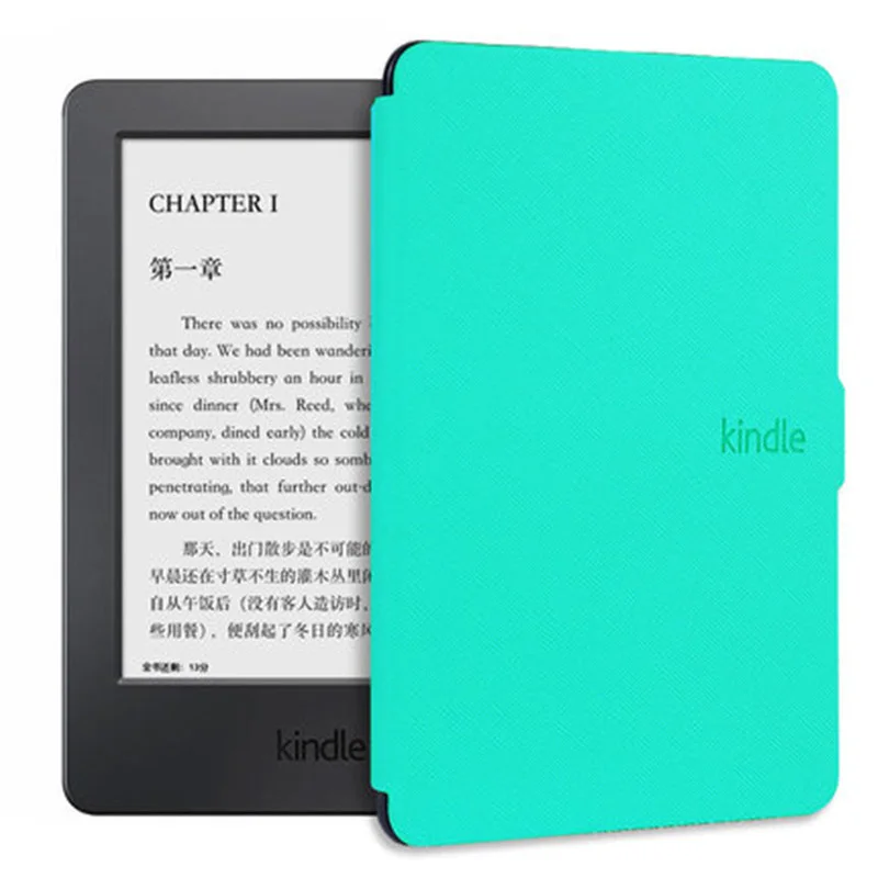 Mint green Магнитный смарт-чехол для Amazon Kindle 8th Gen модель 6' чехол для планшета чехол для электронной книги для Kindle 8th с автоматическим пробуждением/спящим режимом - Цвет: Mint green