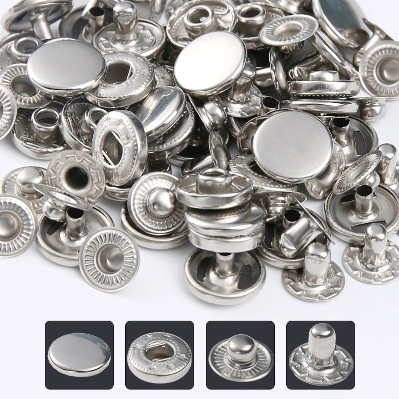 Новые кожаные защелки 12 5 мм сверхмощные 14 цветов для одежды курток джинсов