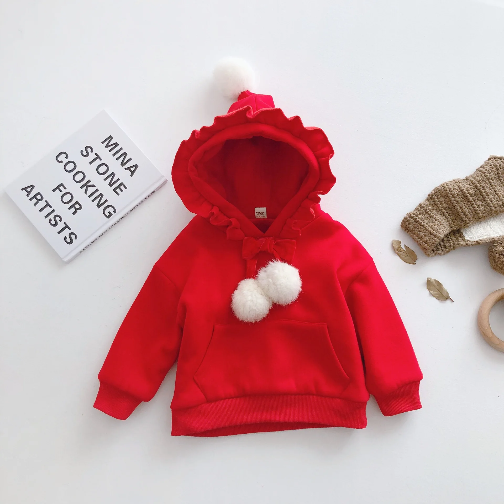 Новое поступление зимняя одежда в рождественском стиле хлопковая утепленная и