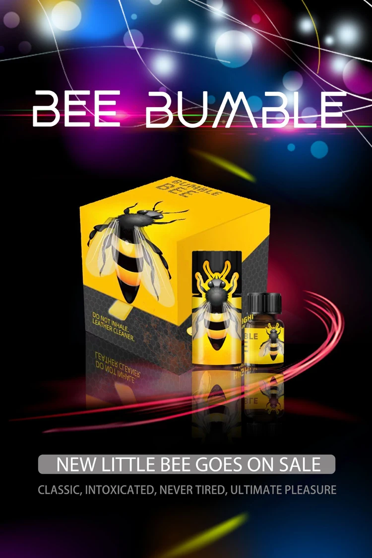 

G&N/PWD Poppers Brand Gay Gift Rush Bottle bumblebee 40ml/box