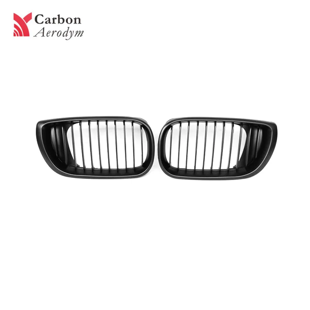 1 пара ABS передняя решетка для BMW 3 серии E46 2002 2004 4х дверный седан с одним планка