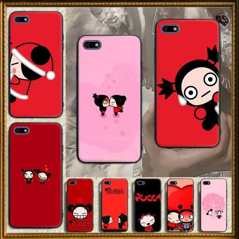 

pucca China doll Phone Case For Huawei Mate 9 10 20 X 30 40 Lite Pro Cover Fundas Coque