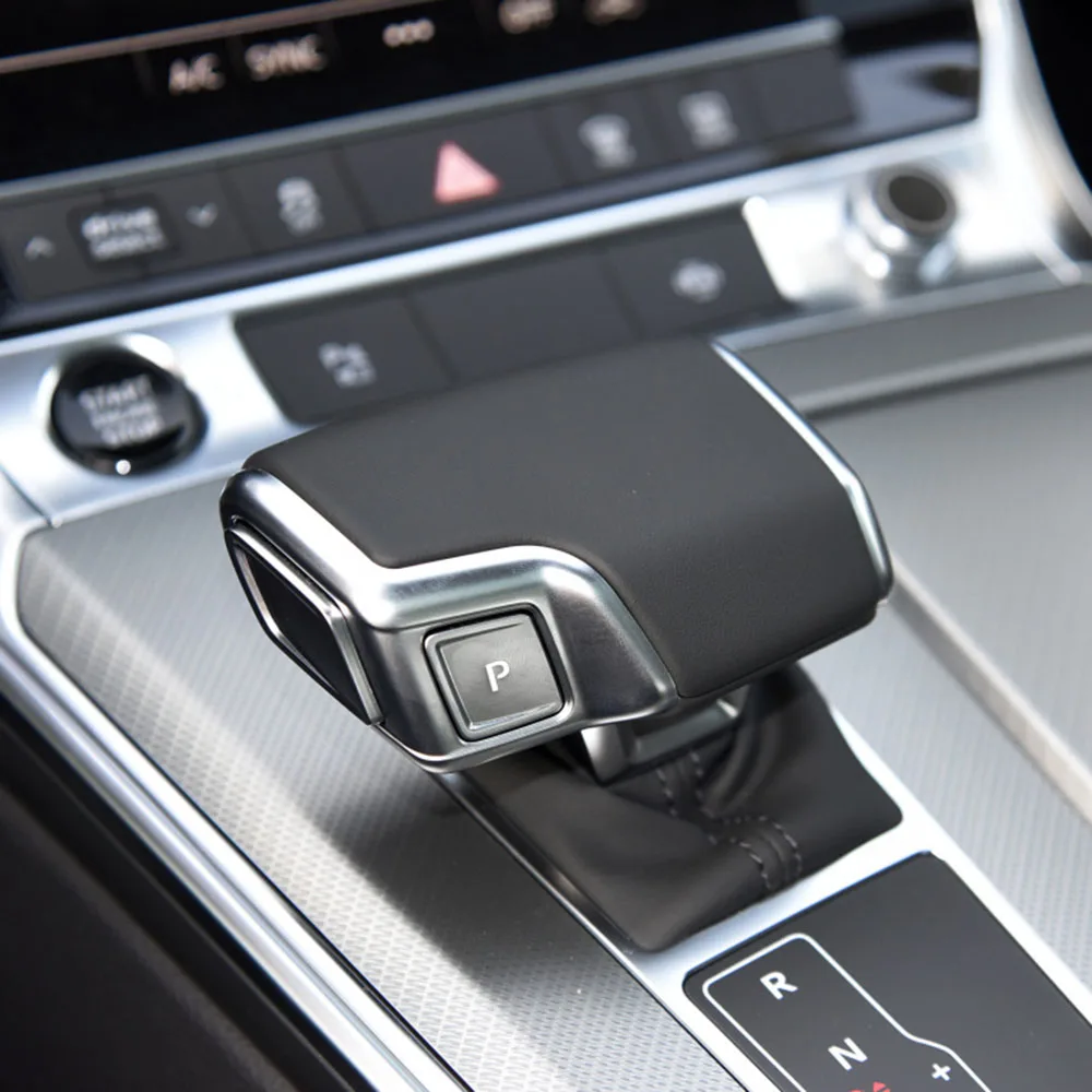 4K171313 9D чехол для рычага переключения передач перфорированный LHD Audi A6 C8 A7 2019 + 4K1 713