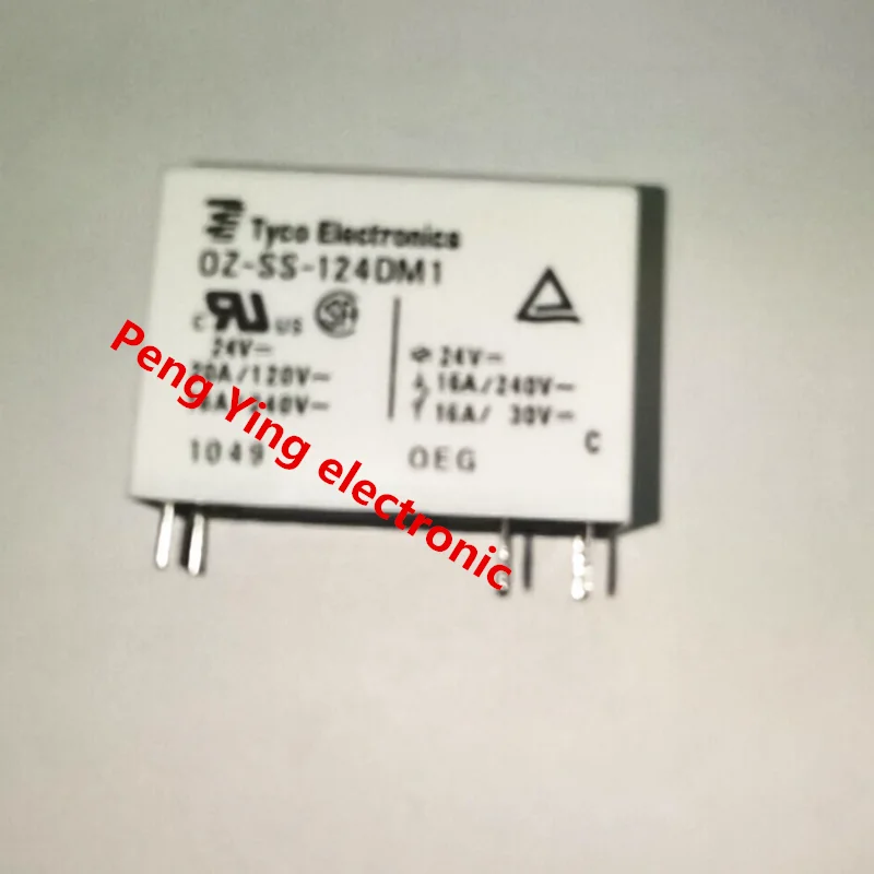 Oz ss 124dm1 24VDC 16A реле мощности 6 pins OZ SS 124LM1 из того что имеется в наличии|Интегральные