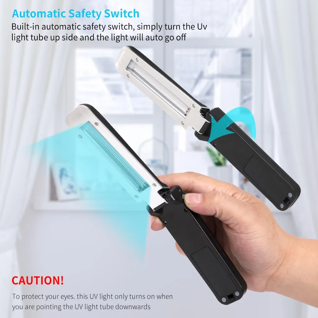 Портативная Складная УФ-лампа для нижнего белья с бактерицидной лампой 2 Вт #35 |