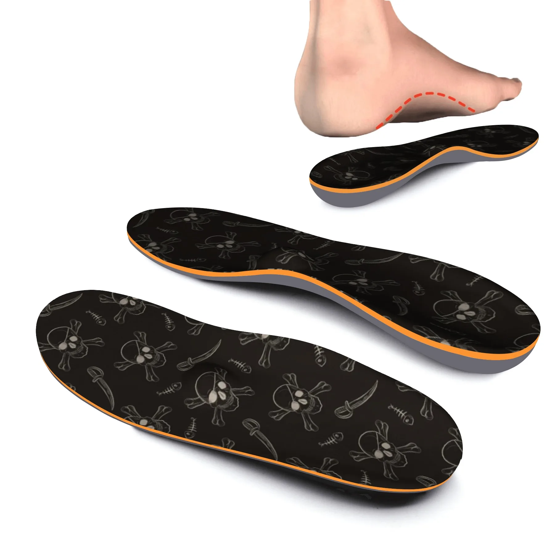 Plantar Fasciitis Insole Unisex Shoes Promote Foot Blood Circulation Military Training Arch Anti-wear | Обувь
