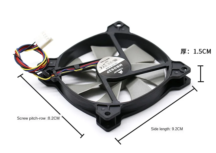 Np092p 9215cm 92mm DC 12V 4-Wire PWM Temperature Control Intelligent Speed CPU Case Fan | Компьютеры и офис