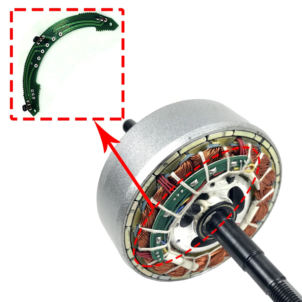 Мотор RICETOO для электровелосипеда нейлоновый с датчиком Холла|Аксессуары