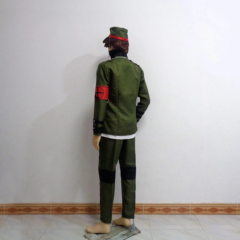 Фото Новая военная форма Danganronpa V3 Korekiyo Shinguji, потому что Рождественская вечеринка, Хэллоуин, карнавальный костюм на заказ, любой размер №5