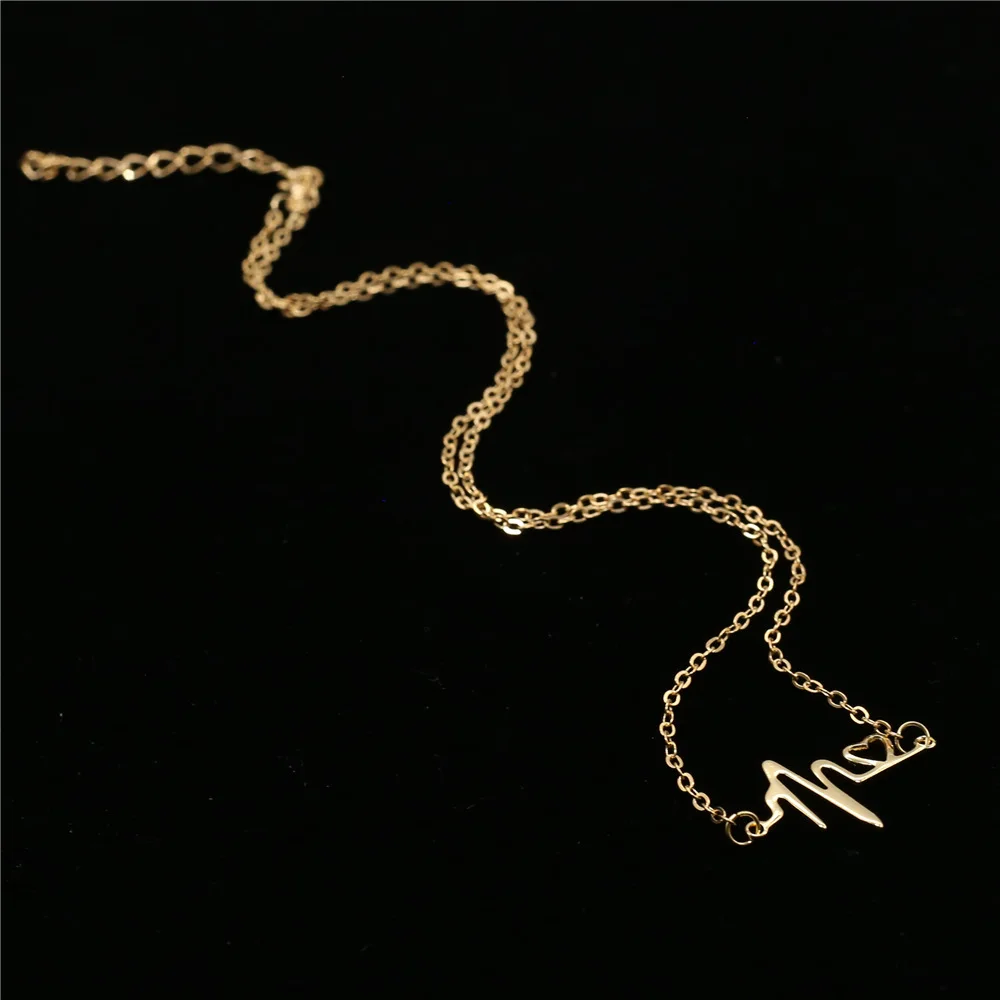 Ожерелье чокер золотистого цвета с цепочкой подвеска любящее сердце ожерелье