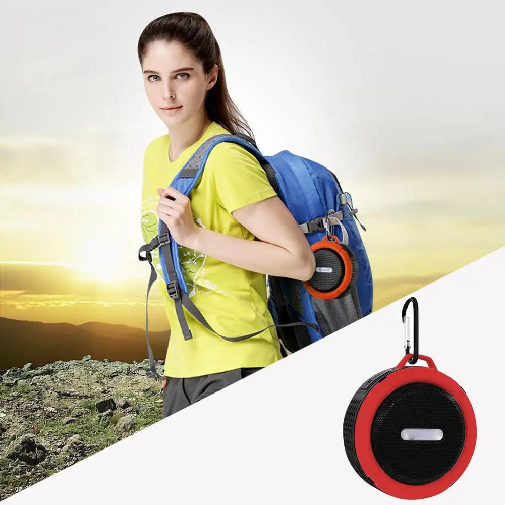 Портативная Bluetooth-колонка мини-сабвуфер стерео ударопрочный HiFi-звук Офисная